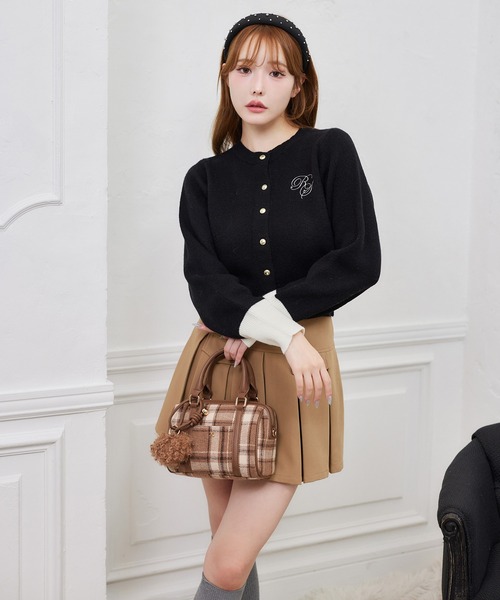 one after another NICE CLAUP（ワンアフターアナザーナイスクラップ）の「ハートチャーム付きミニボストンバッグ（ボストンバッグ・レディース・アイボリー/ブラウン系その他/キャメル・FREE）」の19枚目の写真