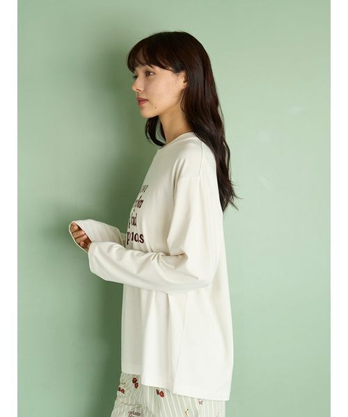 gelato pique（ジェラートピケ）の「【UNISEX】チェリー柄ワンポイント
