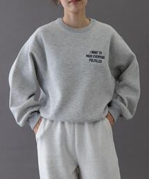 FORK&SPOON | FORK&SPOON　エンブロイダリーロゴニットプルオーバー(ニット/セーター)