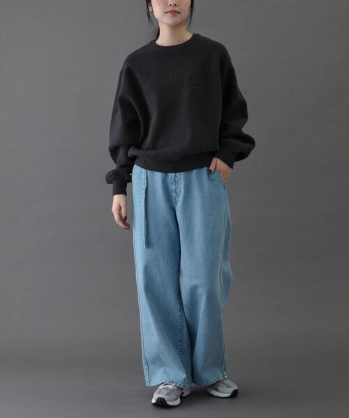 セール】FORK&SPOON エンブロイダリーロゴニットプルオーバー（ニット