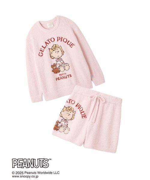 PEANUTS】【ONLINE限定】オリジナルアート ジャガードプルオーバー