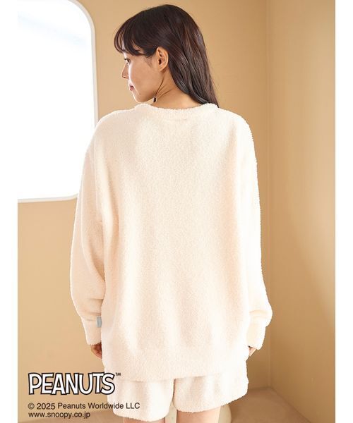 PEANUTS】【ONLINE限定】オリジナルアート ジャガードプルオーバー