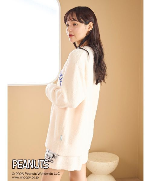 PEANUTS】【ONLINE限定】オリジナルアート ジャガードプルオーバー