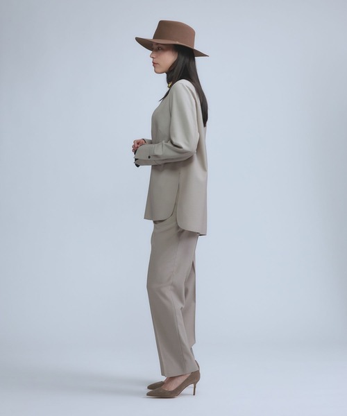 Chaos(カオス)の「Chaos(カオス)/ マリナールスラックス【セットアップ可】(スラックス・レディース・ブラック/モカ・38/36)」の17枚目の写真