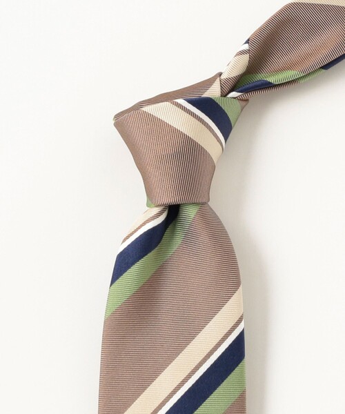 FRANCO BASSI / シルク ストライプ ネクタイ（ネクタイ）｜FRANCO