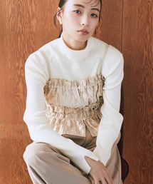 earth music&ecology | シャーリングビスチェ(ベスト)