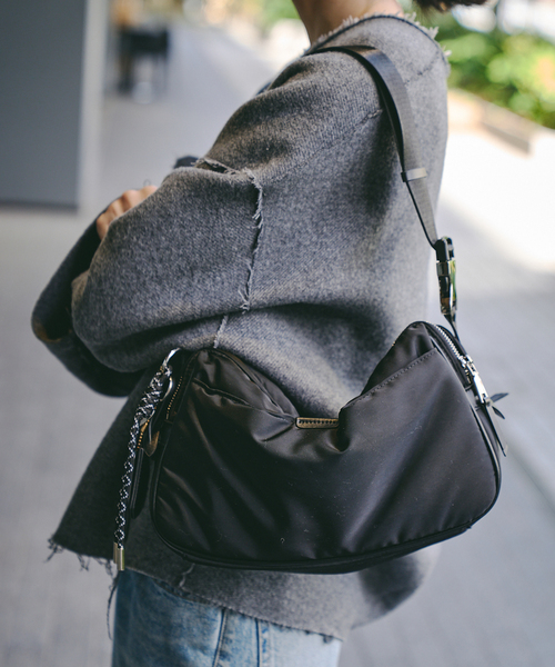 story.(ストーリー)の「Story. /ストーリーWファスナークロスボディ(ショルダーバッグ・レディース・ブラック・FREE)」の5枚目の写真