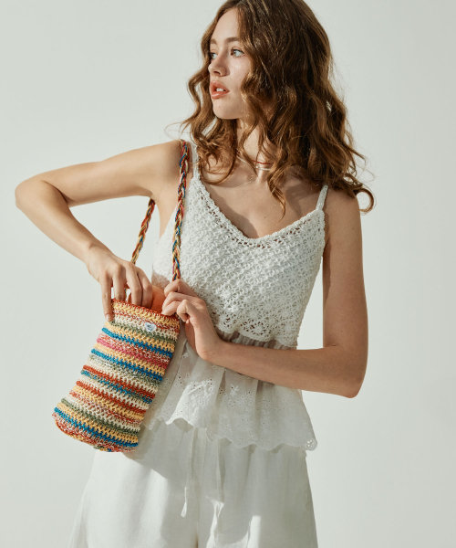 VIKINI VENDER(ビキニベンダー)の「マノンレースフリルクロシェトップ(シャツ/ブラウス・レディース・その他・ONE SIZE)」の3枚目の写真