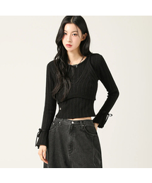 Isabel Layered Knit BLACK