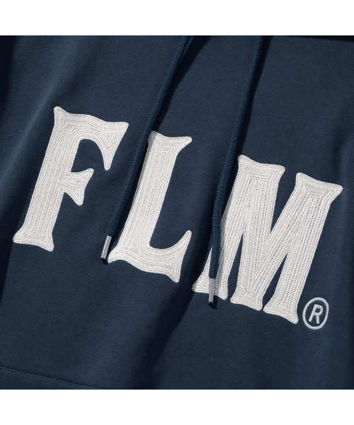F.ILLUMINATE(フィルミネイト)の「FLM スティッチロゴフードパーカー-ネイビー(パーカー・レディース・その他・SMALL/MEDIUM/LARGE)」の11枚目の写真