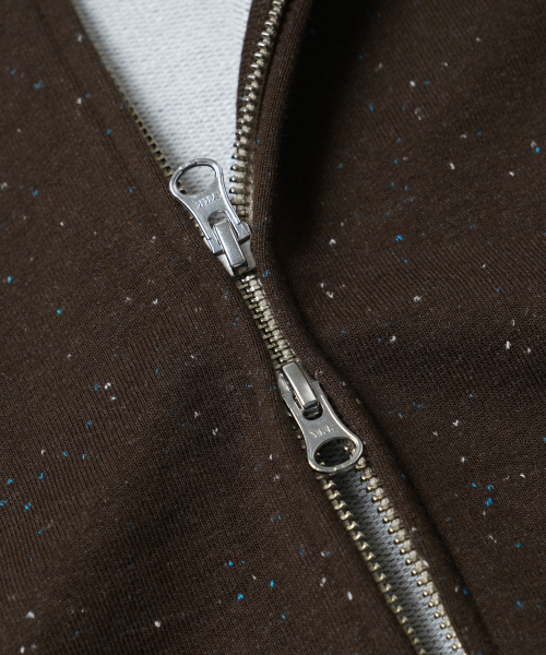 FRIZMWORKS(フリズムワークス)の「OG BOCACI HEAVYWEIGHT HOOD ZIP UP PARKA _ DARK BROWN(パーカー・メンズ・その他・SMALL/MEDIUM/LARGE/X-LARGE)」の4枚目の写真