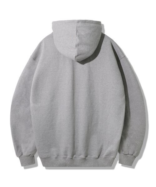 GUBIN(グビン)の「オーバーサイズミニロゴフードパーカー - グレー(パーカー・レディース・その他・MEDIUM/LARGE)」の2枚目の写真