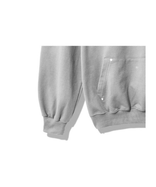 GUBIN(グビン)の「オーバーサイズミニロゴフードパーカー - グレー(パーカー・レディース・その他・MEDIUM/LARGE)」の6枚目の写真