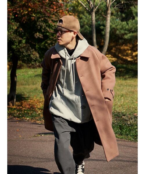 GUBIN(グビン)の「オーバーサイズミニロゴフードパーカー - グレー(パーカー・レディース・その他・MEDIUM/LARGE)」の8枚目の写真