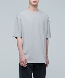 リラックスフィットクルーネックTシャツ2 [ライトグレー]