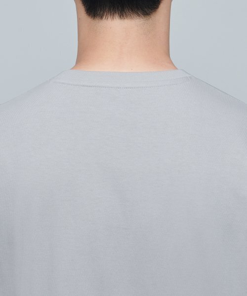 MUSINSA STANDARD（ムシンサスタンダード）の「リラックスフィットクルーネックTシャツ2 [ライトグレー]（Tシャツ/カットソー・メンズ・その他・XXX-LARGE/SMALL/MEDIUM/LARGE/X-LARGE/XX-LARGE）」の5枚目の写真