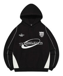 Retriever Club（レトリーバークラブ）の「HOWLING SOCCER HOODIE [BLACK]（パーカー）」