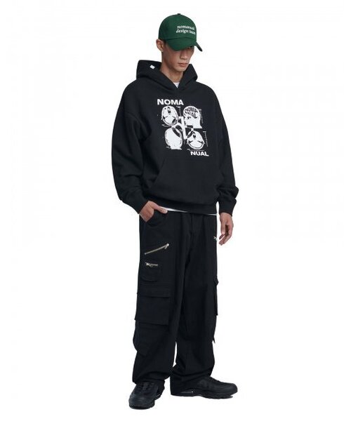NOMANUAL（NOMANUAL）の「MRI HOODIE - BLACK（パーカー・レディース・その他・X-LARGE/SMALL/MEDIUM/LARGE）」の4枚目の写真
