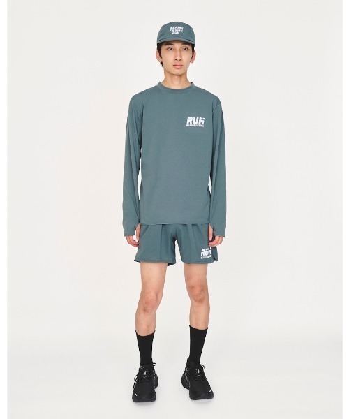ALPEN / SPORTS DEPO SELECT（アルペンスポーツデポセレクト）の「ティゴラ ビームス TIGORA BEAMS BEAMS DESIGN ランニングロングスリーブTシャツ（Tシャツ/カットソー・メンズ・オフホワイト/グレー・S/M/L/LL/3L）」の7枚目の写真