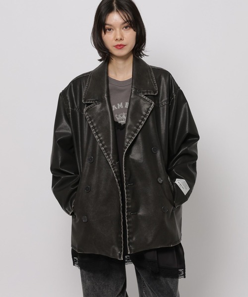 niko and（ニコアンド）の「【WILLIAM B.ELIOTT】フェイクレザー