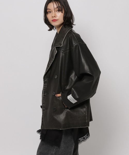 niko and（ニコアンド）の「【WILLIAM B.ELIOTT】フェイクレザー