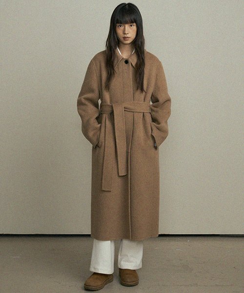 LINGSEOUL(リングソウル)の「fox single handmade coat-camel(チェスターコート・レディース・その他・FREE)」の1枚目の写真