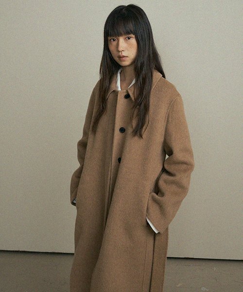LINGSEOUL(リングソウル)の「fox single handmade coat-camel(チェスターコート・レディース・その他・FREE)」の3枚目の写真
