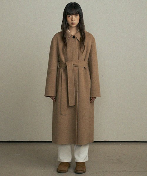 LINGSEOUL(リングソウル)の「fox single handmade coat-camel(チェスターコート・レディース・その他・FREE)」の4枚目の写真
