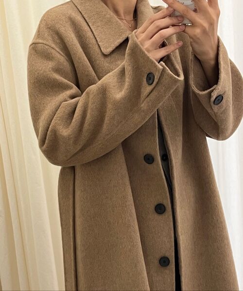 LINGSEOUL(リングソウル)の「fox single handmade coat-camel(チェスターコート・レディース・その他・FREE)」の2枚目の写真