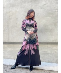 Desigual | ミラープリントロングドレス(ワンピース)