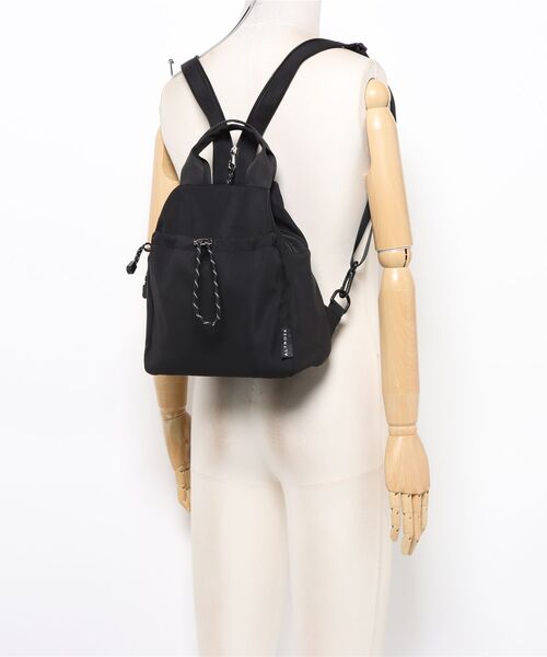 ALTROSE（アルトローズ）の「［ALTROSE/アルトローズ］アニマル レオパード ヒョウ柄 ナイロン 2WAYバッグ リュック ボディバッグ（バックパック/リュック・レディース・レオパード/アイボリー/ブラック/ブラック系その他/グレー・FREE）」の14枚目の写真