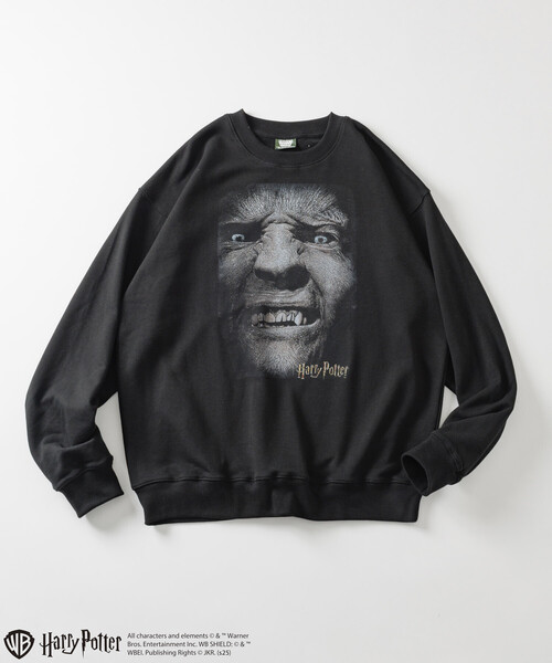 FREAK'S STORE（フリークスストア）の「Harry Potter/ハリー・ポッター グレイバック クルーネックスウェット（スウェット・メンズ・ブラック・LARGE/MEDIUM）」の2枚目の写真