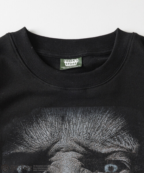FREAK'S STORE（フリークスストア）の「Harry Potter/ハリー・ポッター グレイバック クルーネックスウェット（スウェット・メンズ・ブラック・LARGE/MEDIUM）」の6枚目の写真