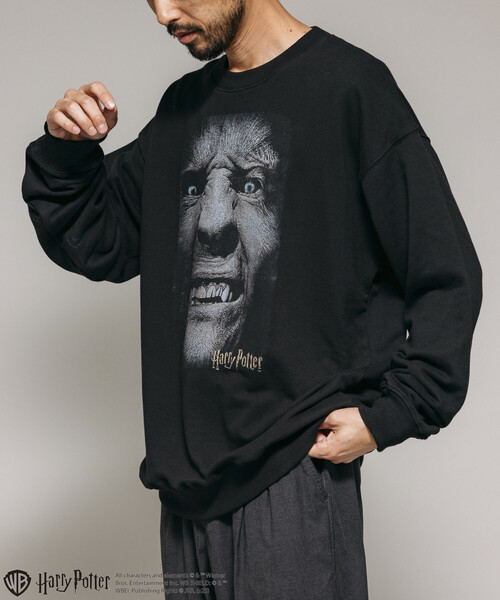 FREAK'S STORE（フリークスストア）の「Harry Potter/ハリー・ポッター グレイバック クルーネックスウェット（スウェット・メンズ・ブラック・LARGE/MEDIUM）」の13枚目の写真