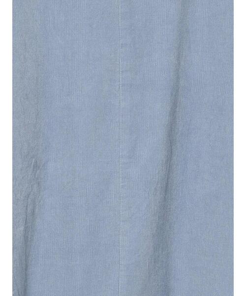 TSUHARU by Samansa Mos2（ツハルバイサマンサモスモス）の「コール天ノーカラージャケット（ノーカラージャケット・レディース・グレー/ブルー/ベージュ・F）」の16枚目の写真