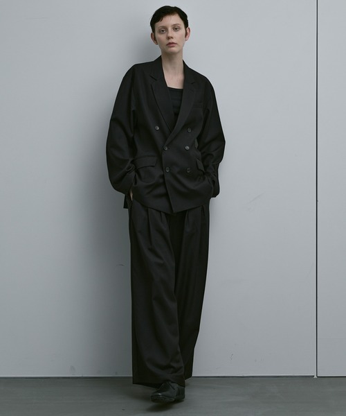 remer（リメール）の「CLASSIC TR WOOL TAILORED JACKET / クラシックTRウールテーラードジャケット【セットアップ対応】（テーラードジャケット・メンズ・グレー/ブラック・LARGE/MEDIUM/SMALL）」の10枚目の写真