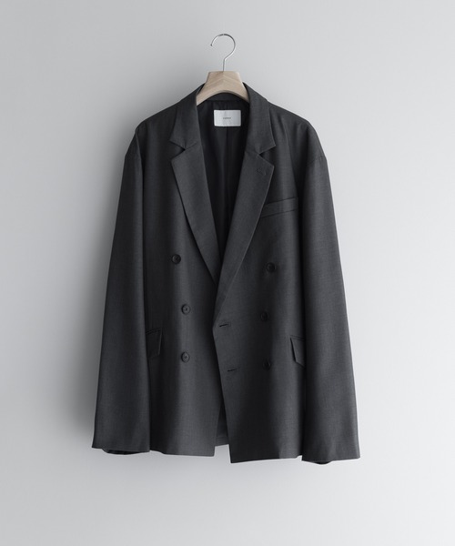remer（リメール）の「CLASSIC TR WOOL TAILORED JACKET / クラシックTRウールテーラードジャケット【セットアップ対応】（テーラードジャケット・メンズ・グレー/ブラック・LARGE/MEDIUM/SMALL）」の17枚目の写真