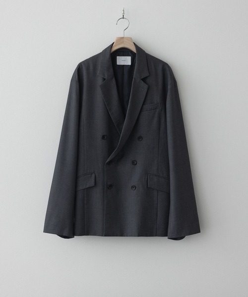 remer（リメール）の「CLASSIC TR WOOL TAILORED JACKET / クラシックTRウールテーラードジャケット【セットアップ対応】（テーラードジャケット・メンズ・グレー/ブラック・LARGE/MEDIUM/SMALL）」の13枚目の写真