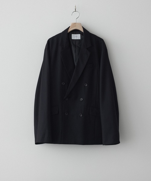 remer（リメール）の「CLASSIC TR WOOL TAILORED JACKET / クラシックTRウールテーラードジャケット【セットアップ対応】（テーラードジャケット・メンズ・グレー/ブラック・LARGE/MEDIUM/SMALL）」の3枚目の写真