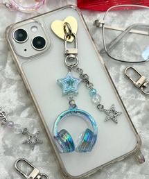 WEGO | WEGO/オーロラクリアヘッドホンキーホルダー(キーホルダー)