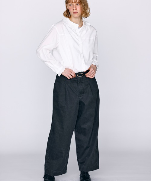 Kelen(ケレン)の「「KELEN / ケレン」後ろバックル付きカーブラインパンツ(その他パンツ・レディース・ブルー/ブラック/イエロー・FREE)」の9枚目の写真