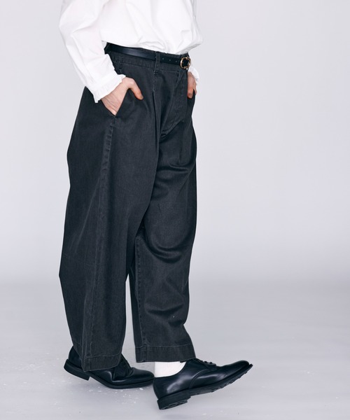 Kelen(ケレン)の「「KELEN / ケレン」後ろバックル付きカーブラインパンツ(その他パンツ・レディース・ブルー/ブラック/イエロー・FREE)」の15枚目の写真