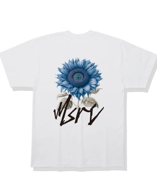 MONSTER REPUBLIC（モンスターリパブリック）の「サンフラワーミッドナイトブルーTシャツホワイト（Tシャツ/カットソー・レディース・その他・LARGE/MEDIUM/SMALL/X-LARGE）」の2枚目の写真