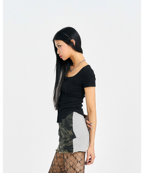 SCHISM INDUCING（スキズムインデューシング）の「HYBRID SKIRT, CAMO（スカート・レディース・その他・FREE）」の18枚目の写真