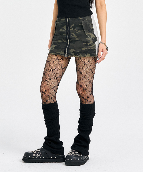 SCHISM INDUCING（スキズムインデューシング）の「HYBRID SKIRT, CAMO（スカート・レディース・その他・FREE）」の2枚目の写真