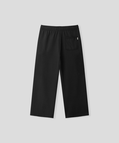 BLACK MOMENT（ブラックモーメント）の「モーメントエッセンシャルワイドパンツ[ブラック]（スウェットパンツ・メンズ・ブラック・SMALL/MEDIUM/LARGE）」の3枚目の写真