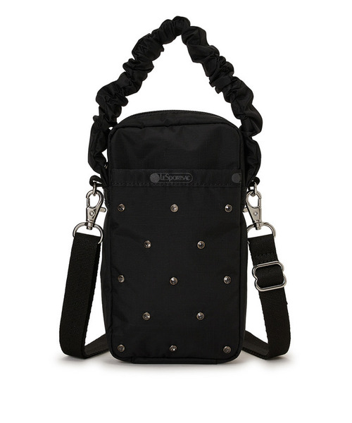 LeSportsac(レスポートサック)の「GH MINI PHONE XBODY ビジューブラックグレー(ショルダーバッグ・レディース・ブラック・FREE)」の4枚目の写真