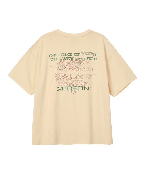 MIDSUN(ミッドサン)の「Fragment Heart Tee-Cream(Tシャツ/カットソー・レディース・その他・MEDIUM/LARGE)」の3枚目の写真