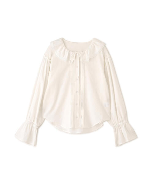 FREE'S MART(フリーズマート)の「◆フリルカラーブラウス(シャツ/ブラウス・レディース・ホワイト/ブラック/ホワイト系その他・FREE)」の12枚目の写真