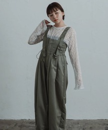 twill parachute overalls